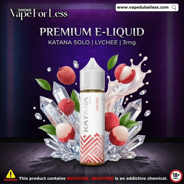 Katana Solo Lychee E-liquid 60ml Same Day Delivery UAE 2026