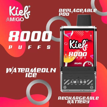 Kief Amigo Pod Kit Disposable Vape (8000 Puffs) Best Vape Offer Online in UAE 2025