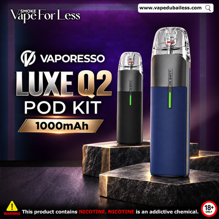 LUXE Q2 VAPORESSO POD KIT 1000MAH - Vape Delivery UAE