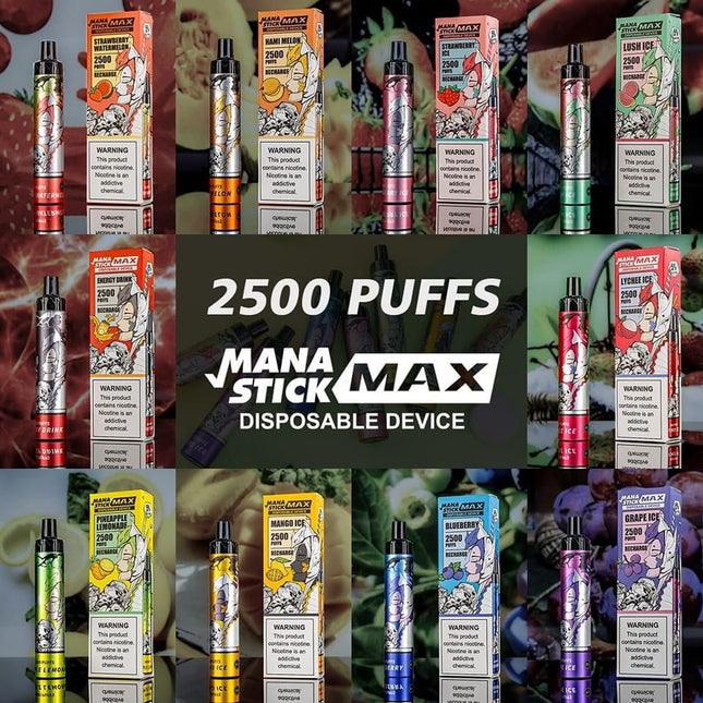Lost Vape Mana Stick Disposable Device (50mg - 2500 Puffs) Best Deals in UAE 2026