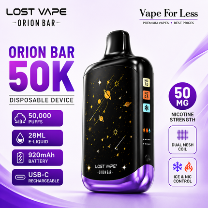 Lost Vape Orion Bar 50000 Disposable - Cheapest Vape Delivery UAE