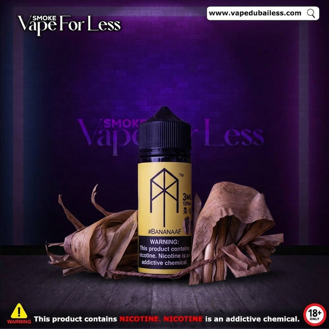 M. Terk Banana AF – 60ml & 120ml Freebase E-Liquid Abu Dhabi and Dubai Fast Delivery
