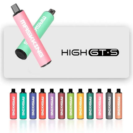 Maskking High GT S Disposable (4000 Puffs) Best Vape in UAE 2026