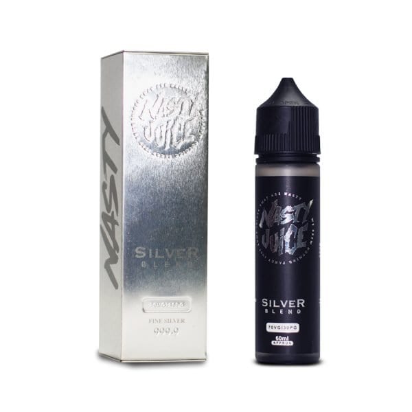 Nasty Silver Blend Tobacco Series Freebase E-Liquid UAE