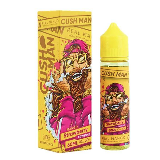Nasty Vape Cush Man Mango Strawberry Freebase E-Liquid dubai