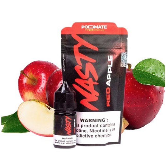 Nasty Vape Red Apple Freebase E-Liquid dubai