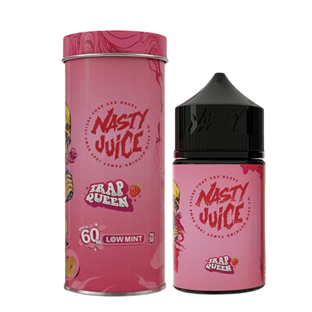 Nasty Vape Trap Queen Ripe Strawberry Freebase E-Liquid