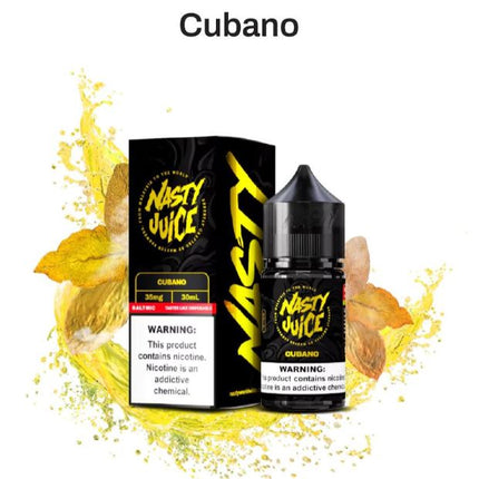 Nasty Cubano Salt Nic 30ml Dubai Duty Free 2026
