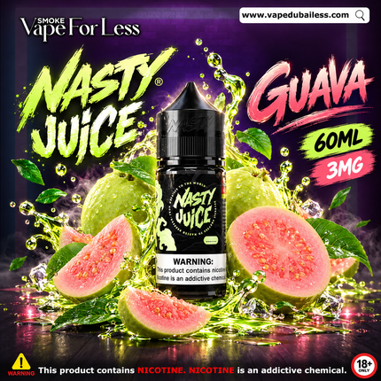 Nasty Guava 60ml - Fast Vape Delivery UAE