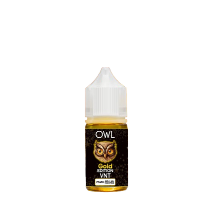 Owl Golden Edition VNT Salt Nic - 30ml Vape Online Offer Dubai Dutyfree 2025