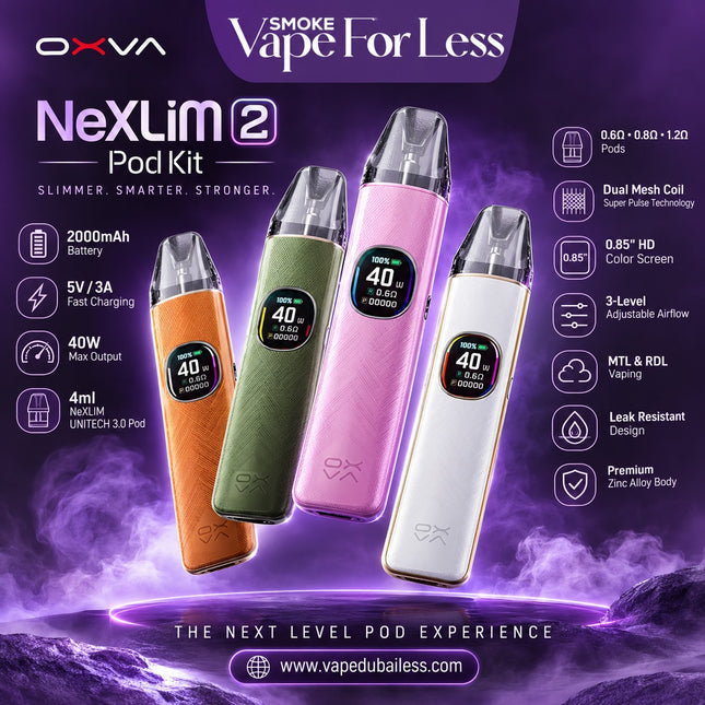 OXVA Nexlim 2 POD KIT Fast Vape Shop Online Delivery in UAE 
