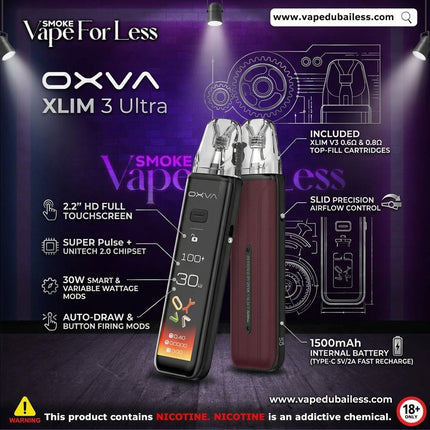 OXVA XLIM 3 Ultra Starter Kit - Same Day Vape Delivery UAE