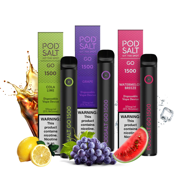 PS GO Disposable Device (50mg - 1500 Puffs) Best Vape Shop Online in UAE 2025