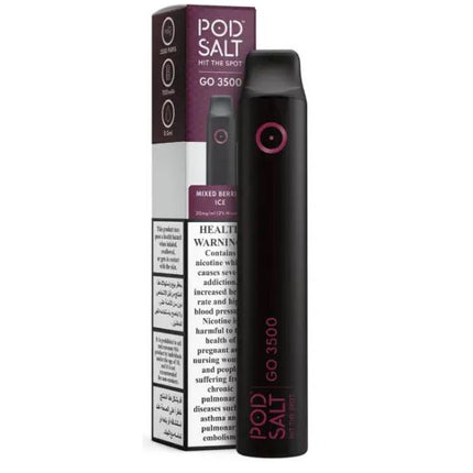 Pod Salt PS GO 3500 Disposable Vape – 20mg Vape Online Dubai  