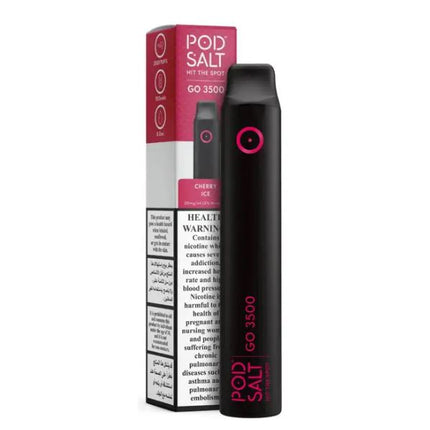 Pod Salt PS GO 3500 Disposable Vape – 20mg Best Disposable Vape brands in UAE