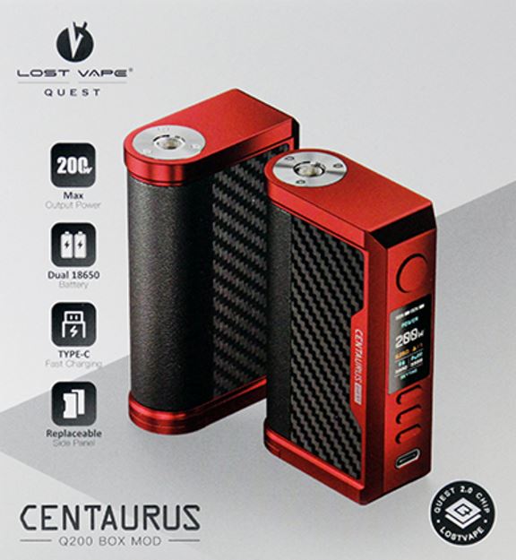 LOST VAPE CENTAURUS Q200 200W BOX MOD | Dubai | Abu Dhabi | Same Day Delivery Vape For Less LOST VAPE CENTAURUS Q200 200W BOX MOD | Dubai | Abu Dhabi | Same Day Delivery Vape For Less