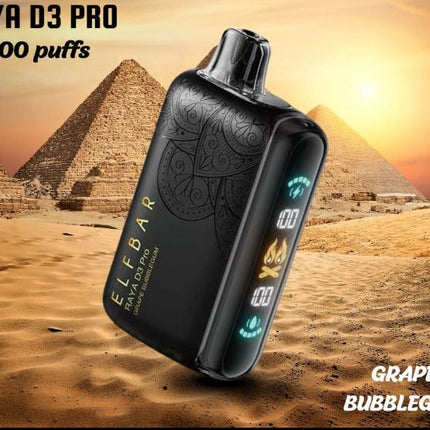 ELF Bar Raya D3 Pro Disposable Pod Device (30K Puffs) Vape online Ajman