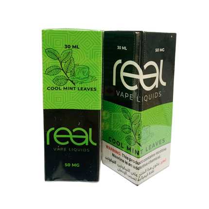 REAL VAPE COOL MINT LEAVES Saltnic 30ml