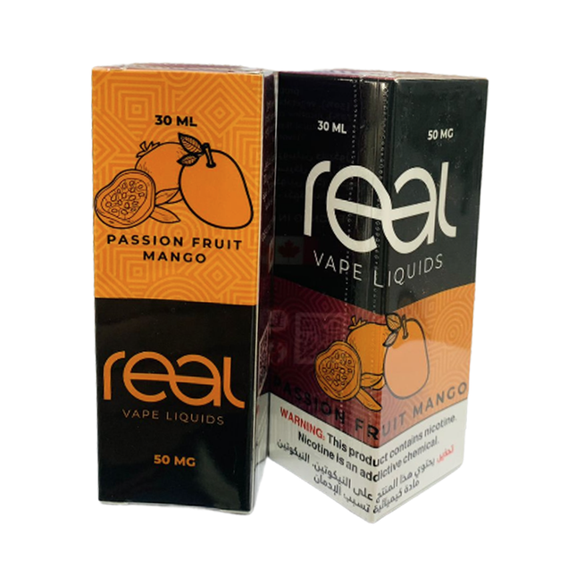 REAL VAPE PASSION FRUIT MANGO Saltnic 30ml