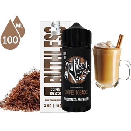 Ruthless Vape Coffee Tobacco Freebase E-Liquid