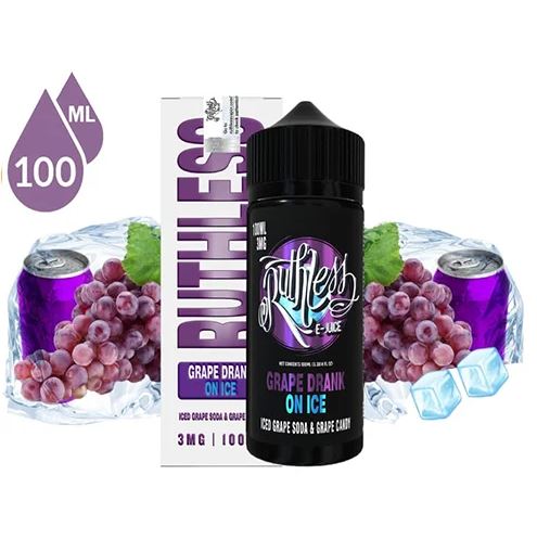 Ruthless Vape Grape Drank Ice Freebase E-Liquid