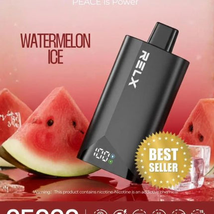 RELX Peace 25K Disposable Vape  – 25,000 Puffs Rechargeable