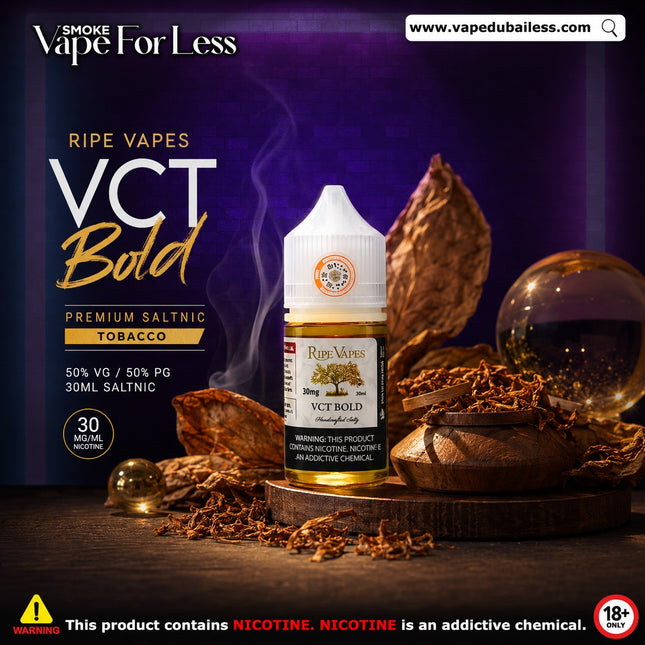 Ripe Vape VCT Bold 30ml Saltnic- Same Day Delivery Dubai 2026
