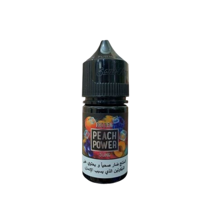 Sam Vapes Frozen Peach Power Saltnic 30ml - Same Day Vape Delivery Dubai