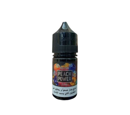 Sam Vapes Frozen Peach Power Saltnic 30ml - Same Day Vape Delivery Dubai