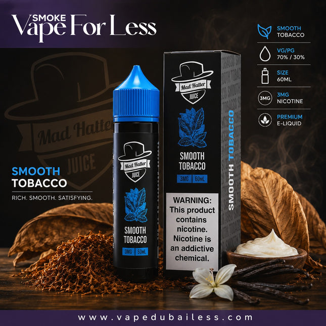 Smooth Tobacco I Love Salts Mad Hatter Juice Vape Delivery in Sharjah