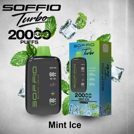 Soffio Turbo Disposable Vape (20,000 Puffs) Vape Online Delivery Al Ain