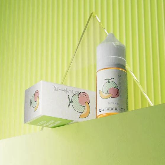 Tokyo Iced Peach Melon Saltnic Vape Delivery in Abu Dhabi