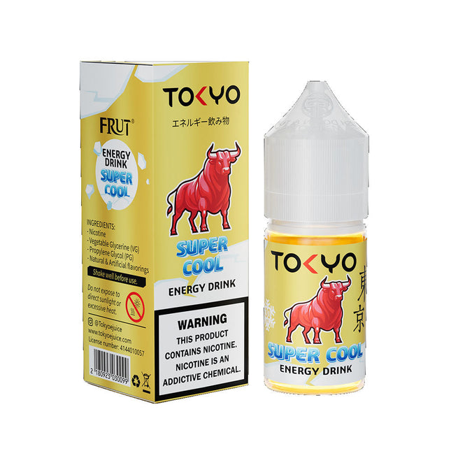 Tokyo Super Cool Energy Drink Saltnic Vape Delery in Ruwais