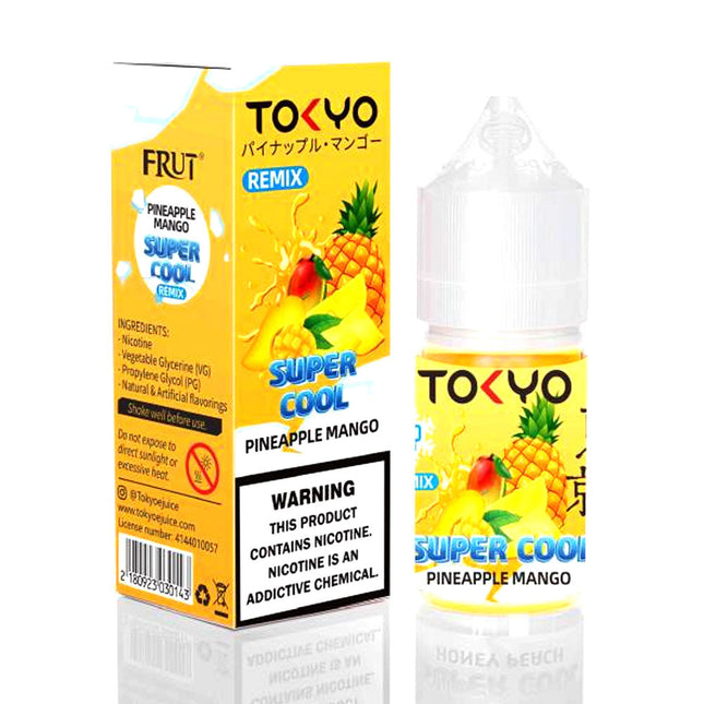 Tokyo Super Cool Pineapple Mango Saltnic Vape Online Delivery
