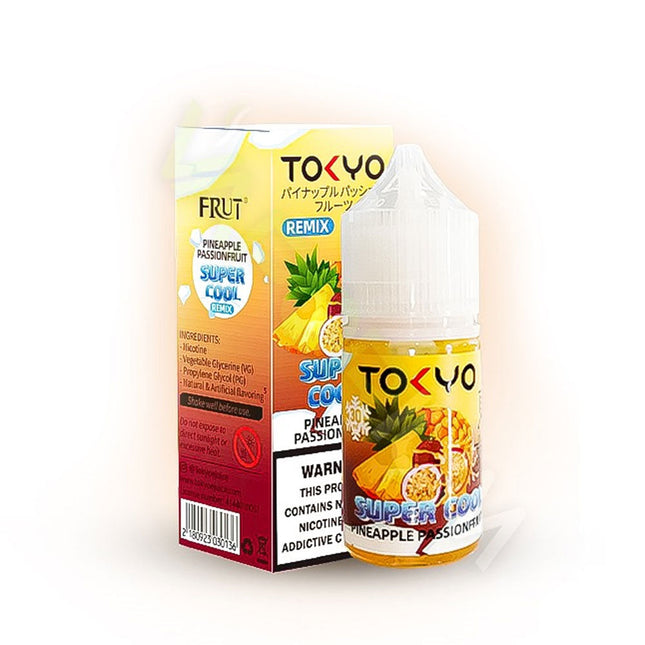 Tokyo Super Cool Pineapple Passionfruit Same Day Vape Delivery in Abu Dhabi
