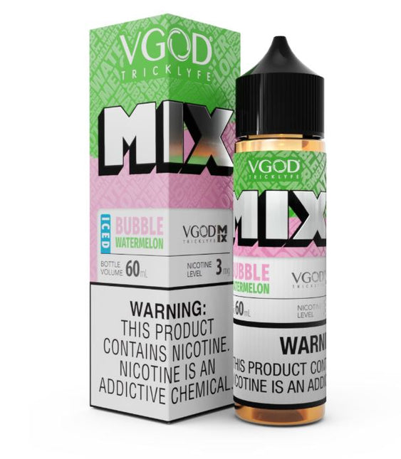 VGOD Iced Bubble Watermelon Freebase E-Liquid 60ml Vape Delivery Abu Dhabi and UAE