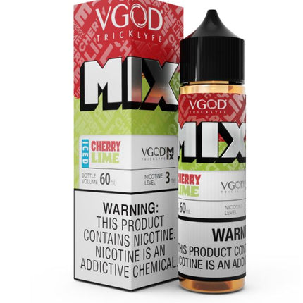 VGOD Iced Cherry Lime E-Liquid 60ml  - Fast vape Delivery UAE