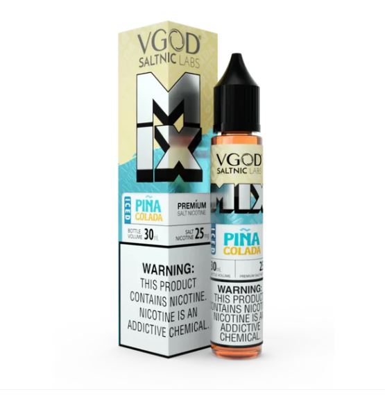 VGOD SaltNic Iced Pina Colada Vape Juice – 30ml Fast Vape Delivery