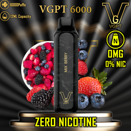 VGPT Disposable Vape Zero Nicotine Vape Online shop Fujairah