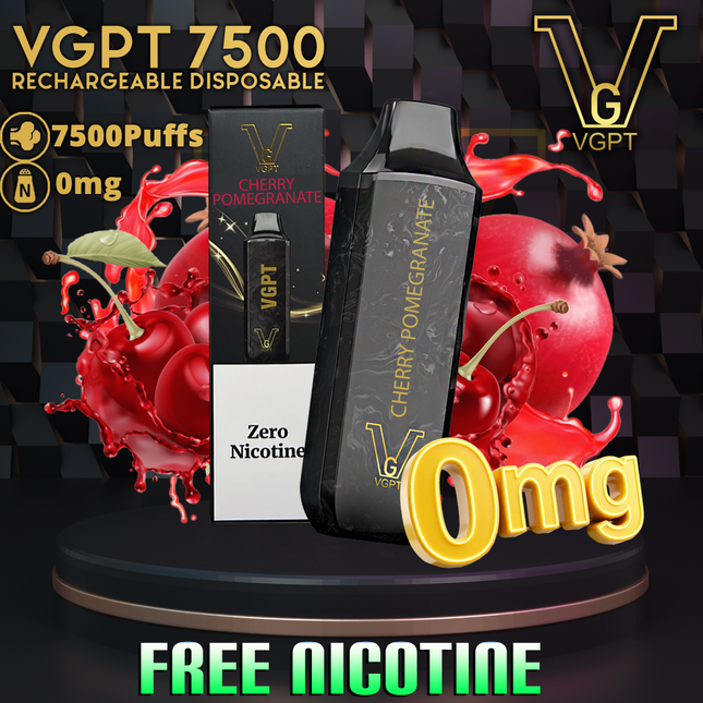 VGPT Zero Nicotine Disposable Vape (7500 Puffs) Vape Delivery Abu Dhabi Dubai 2026