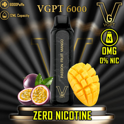 VGPT 6000 Disposable Vape Zero Nicotine Disposable Vape Vape Delivery UAE