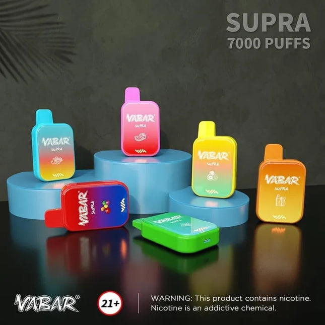 Vabar Supra Disposable Vape Device (7000 Puffs) Abu Dhabi Dubai UAE 2025