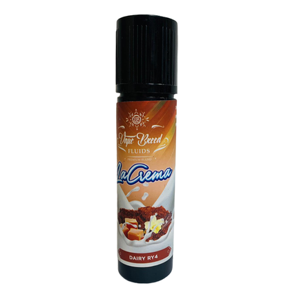 Vape Breed Fluids Dairy RY4 La Crema Freebase E-Liquid