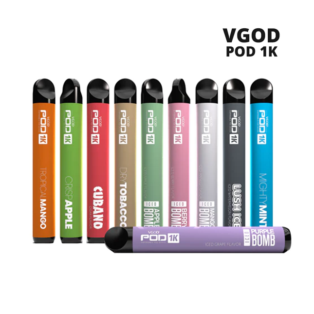 Vgod Pod 1K Disposable Vape Device (1,500 Puffs) Best Shop in UAE 2025