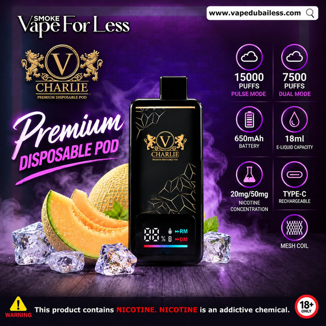 Vicig - Charlie Disposable Pod Device (15000 Puffs) Best Online Vape Shop in UAE 