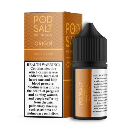  Virginia Gold Saltnic Pod Salt Origin - Vape Delivery Dubai