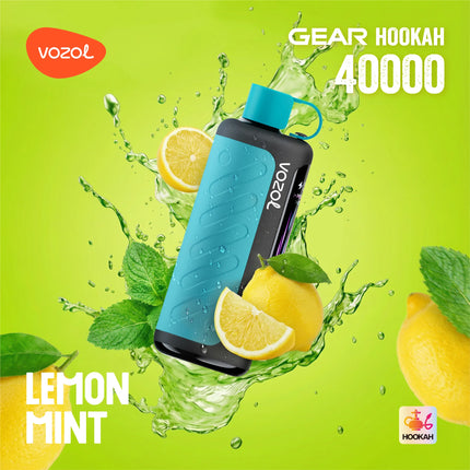 Vozol Gear Hookah Rechargeable Disposable Vape (40,000) Vape Same Day Delivery