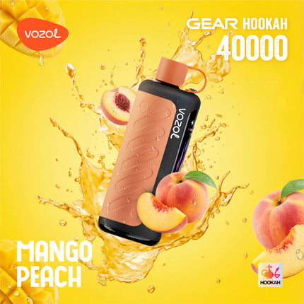 Vozol Gear Hookah Rechargeable Disposable Vape (40,000) Fast Vape Delivery Dubai Same Day
