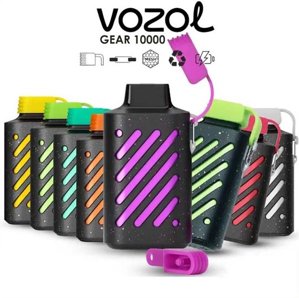Vozol Gear Rechargeable Disposable Vape (10,000 Puffs) – Vape For Less
