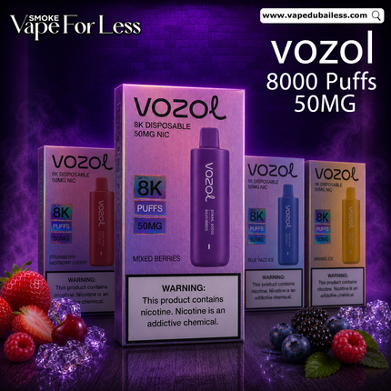 Vozol Star 8000 Disposable Vape PreCharged & Ready - Vape Delivery UAE 2026